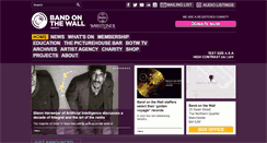 Desktop Screenshot of bandonthewall.org